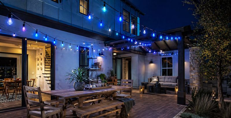 Smart RGB Festoon Lights For Parties &amp; Events - App Control - Remote Control - 15m | 20 Bulbs
