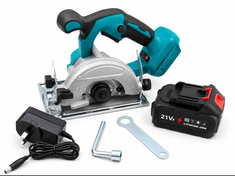 21V Cordless Circular Saw Kit with Battery &amp; Charger