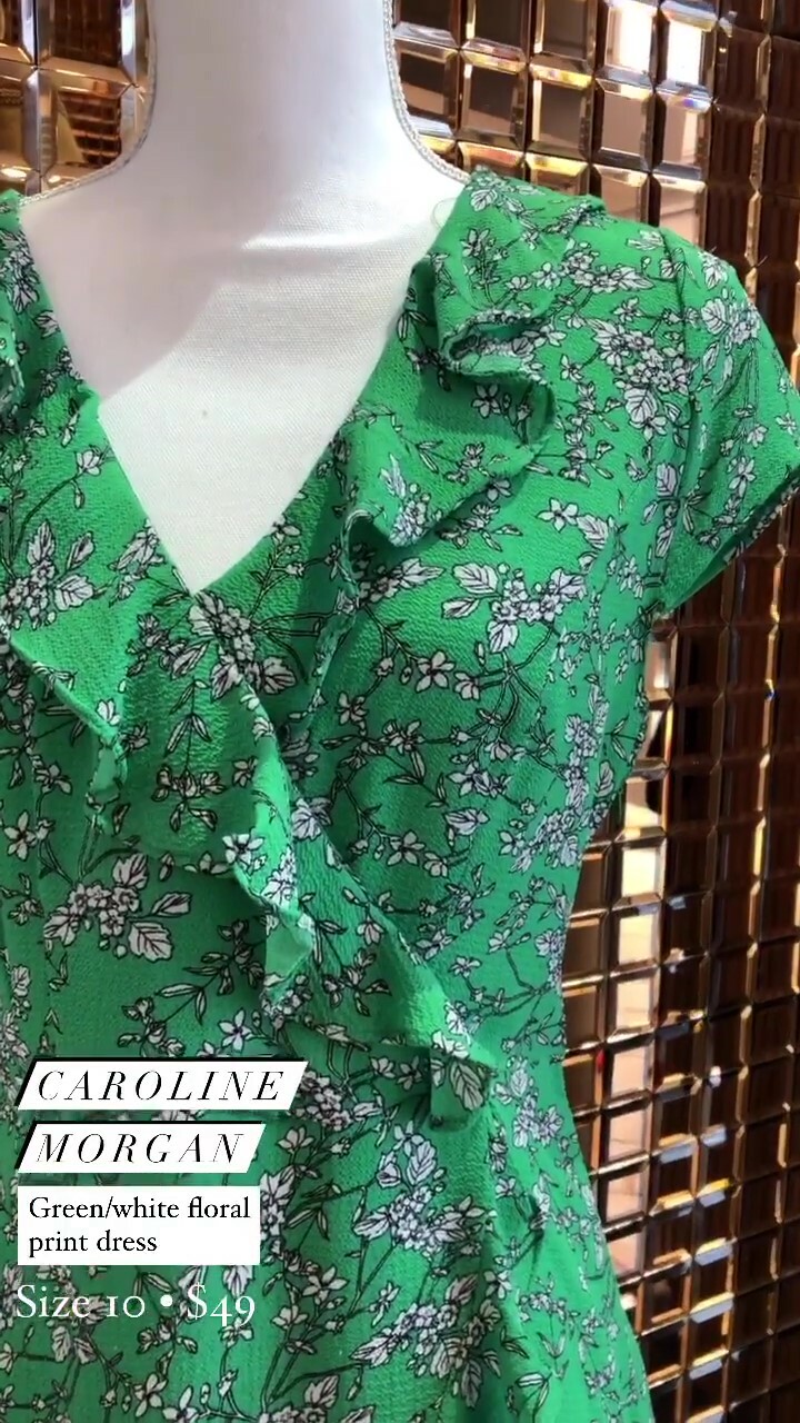 caroline morgan wrap dress