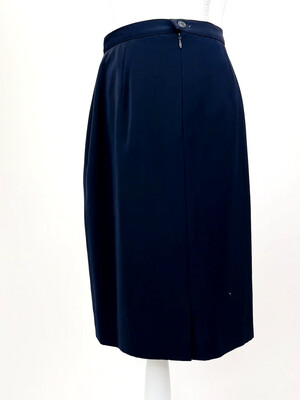 Cacharel, Navy Pencil Skirt, Size 42