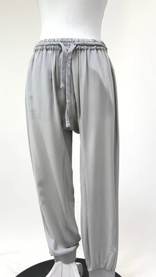 Jac + Jack, Light Grey Panelled Elasticated D/String Waist Pants, Size 1