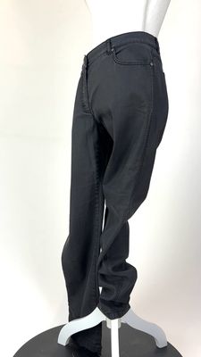 Escada, Washed Black/Grey Sequin Back Pkt Denim Pants, Size 38
