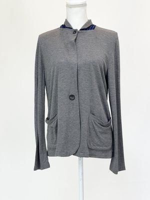 Paul Smith, Grey Patch Pocket Lightweight Button Jacket, Size M