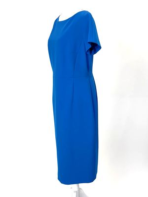 Boss Hugo Boss, Blue S/Slv Dress , Size US10/UK4