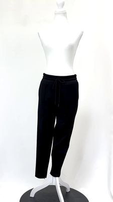 C&amp; M Camilla and Marc, Black Wide Elasticated D/String W/Band Jogger Pants, Size 8