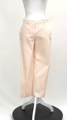 Loro Piana, Peach Cotton Pants, Size 42