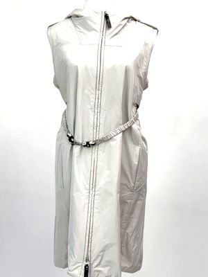 S&#39;MaxMara, Stone S/Less Belted Vest Coat, Size US12/GB14