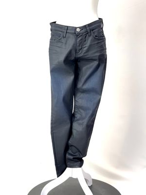 Current Elliott, Black Coated &#39;The Stiletto&#39; Skinny Jean, Size 28