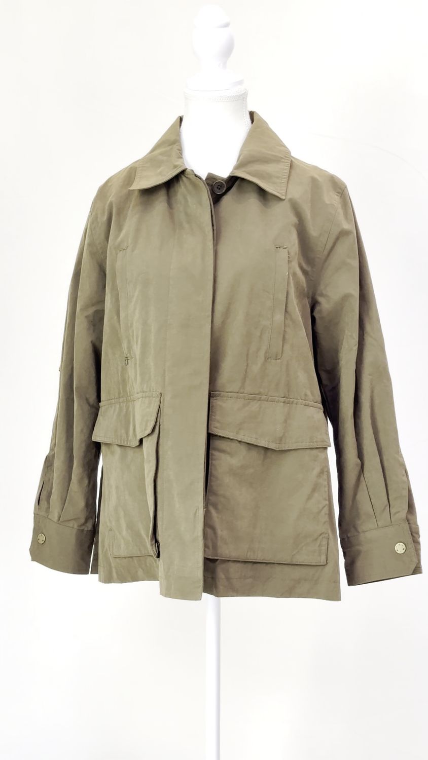 R.M.Williams, Khaki Parka Utility Jacket, Size 0