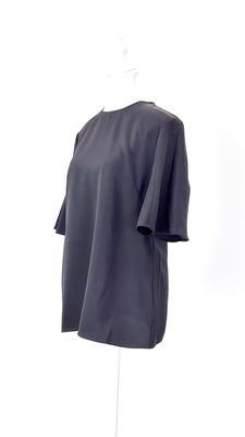 Camilla and Marc, Black Panel Flare S/Slv Top, Size 14