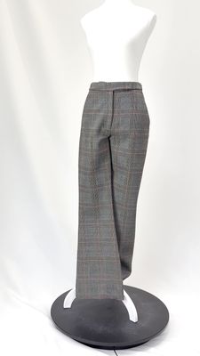 Camilla and Marc, Browns Check Flare Leg Pants, Size 6