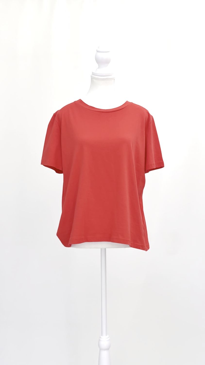 vic and bert, Red S/Slv Tee, Size 3