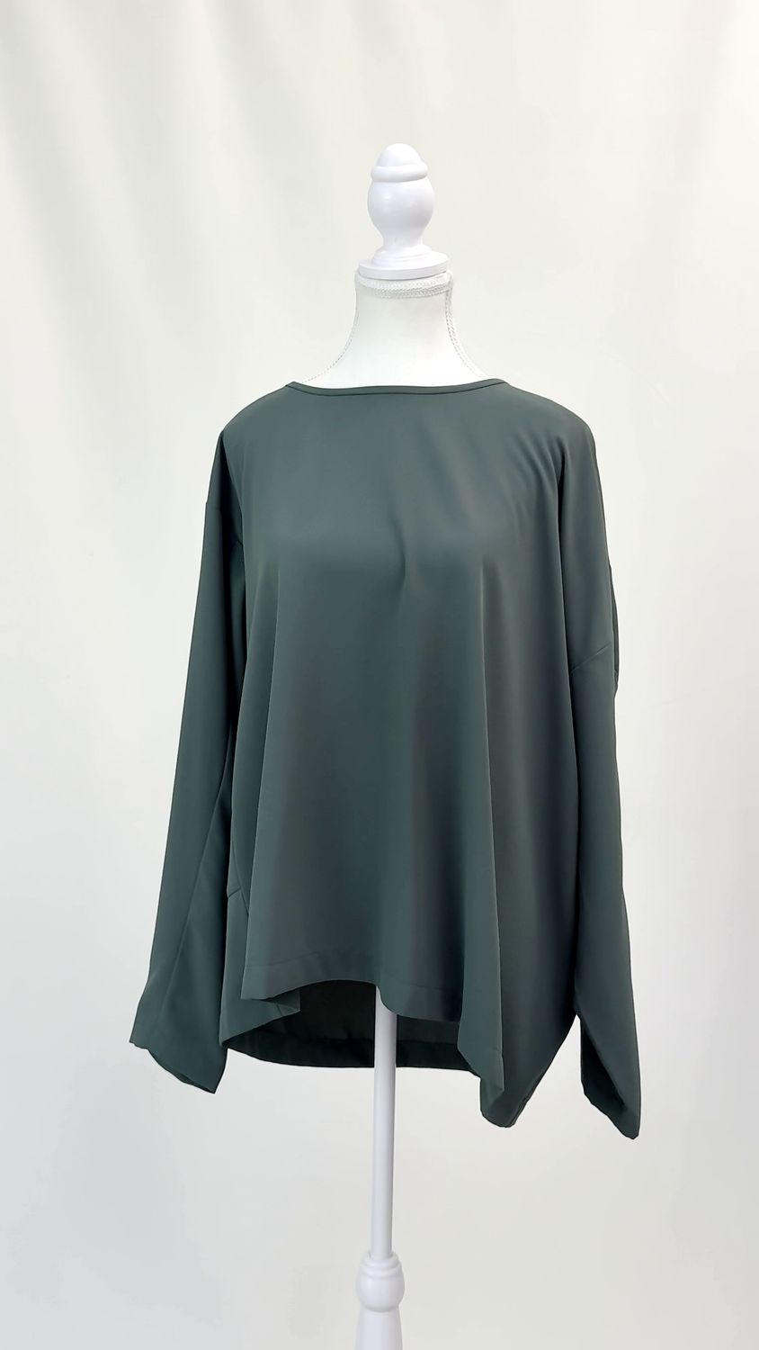 Dries Van Noten, Green Os L/Slv Blouse