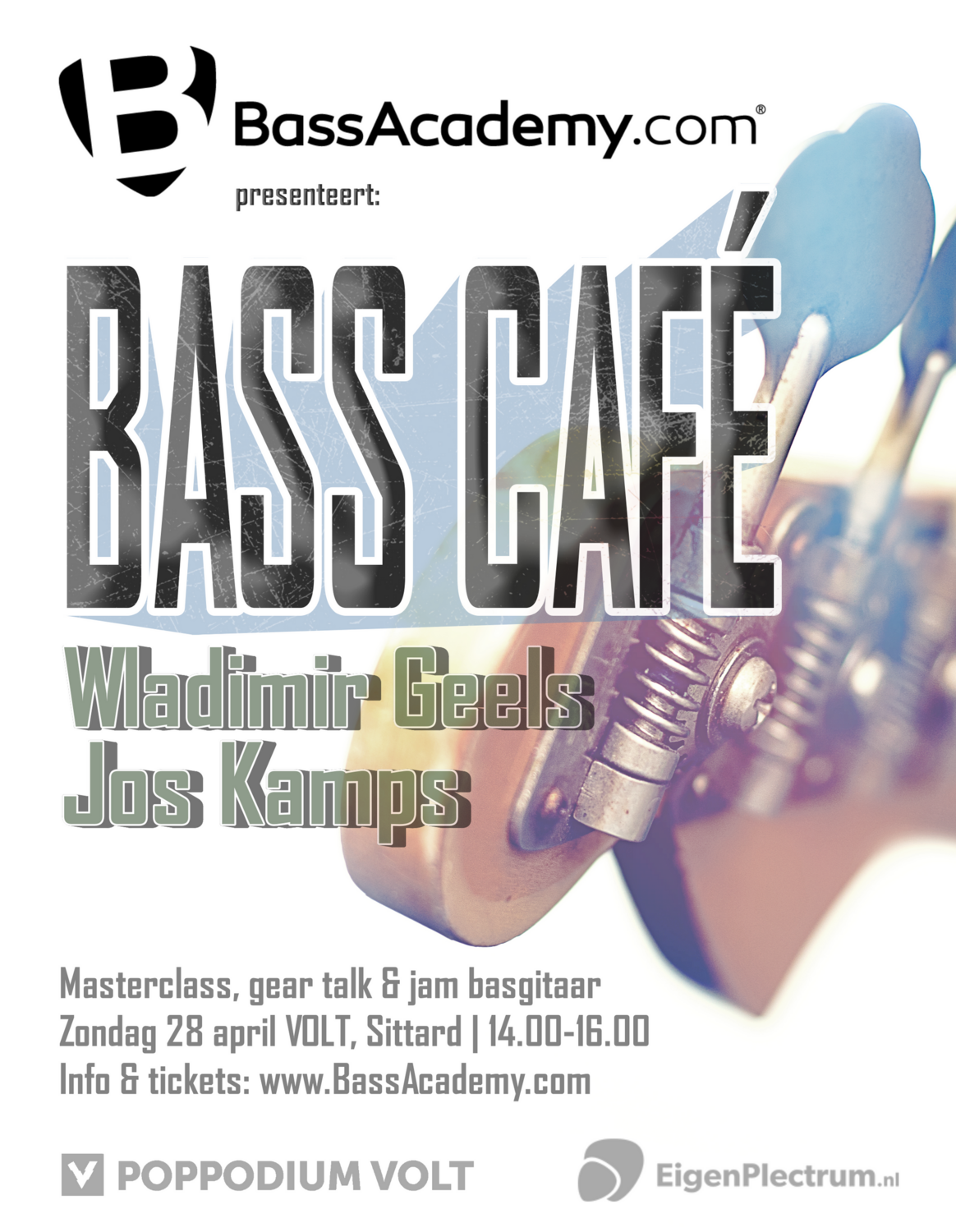 Masterclass Bass Café (Wladimir Geels & Jos Kamps)