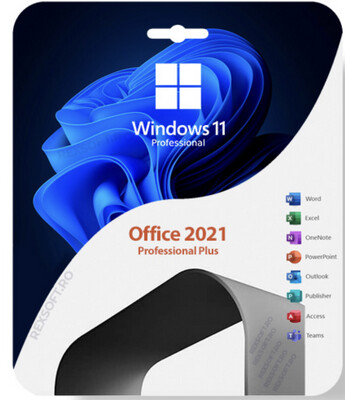 Windows 11 Pro + Microsoft Office Professional Plus 2019