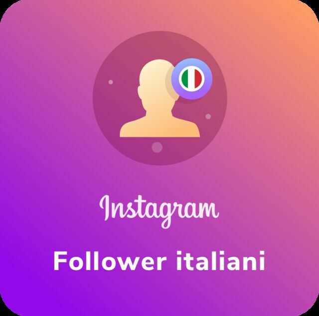 Instaitaliagram Follower italiani
Pacchetto BASIC (1.000-10.000)