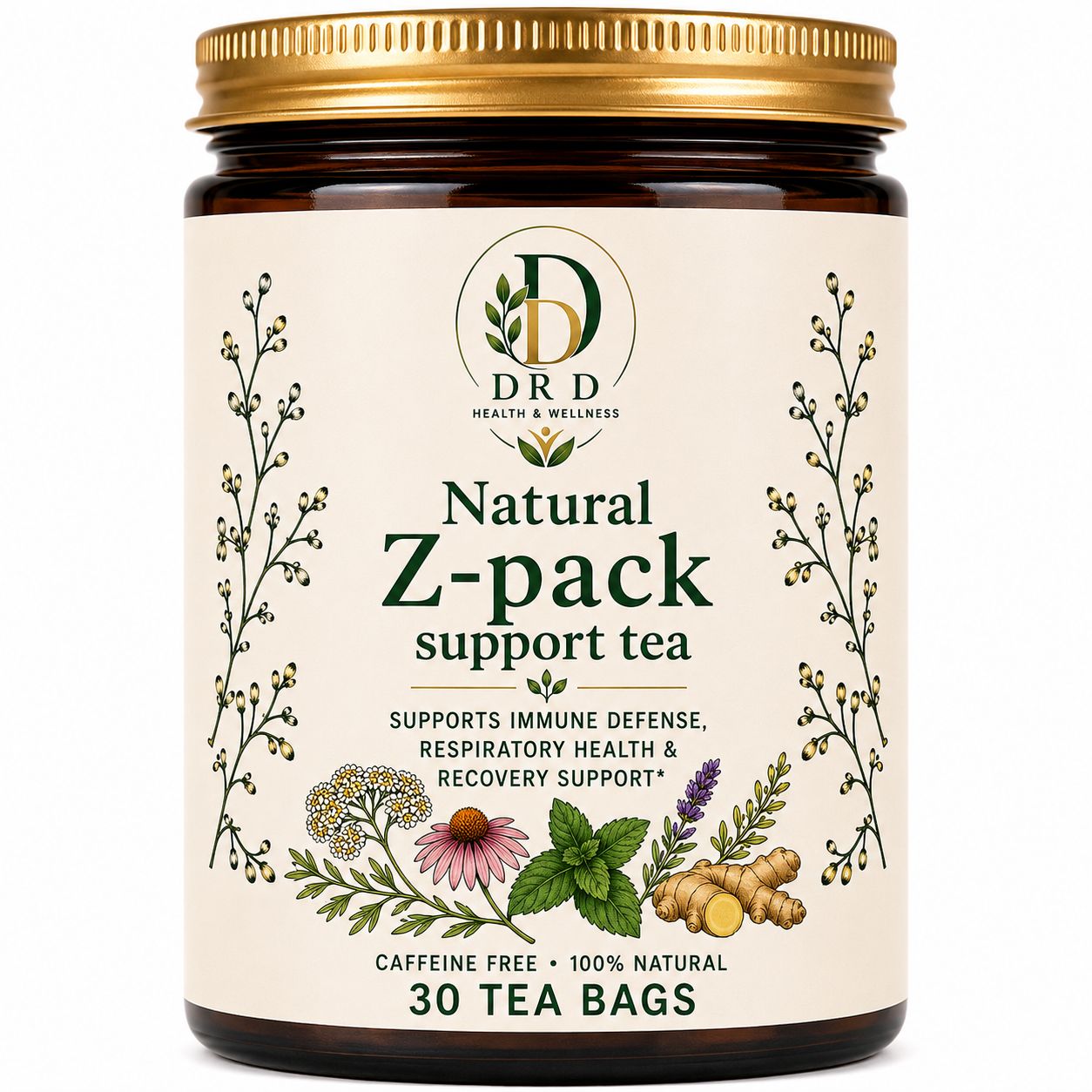 Natural Z-Pack Support Tea