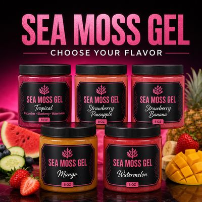 Sea Moss Gel 8 Oz Jar