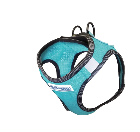 BayDog Liberty Bay Harness Teal XL 19-21&quot; (Clearance $20.99)