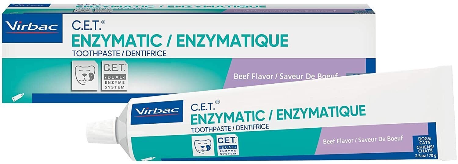 Virbac C.E.T. Enzyme Toothpaste Beef 2.5oz