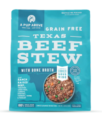 A Pup Above Texas Beef Stew 3lb