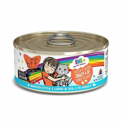 Weruva BFF Crazy 4 U Chicken/Salmon 5.5oz