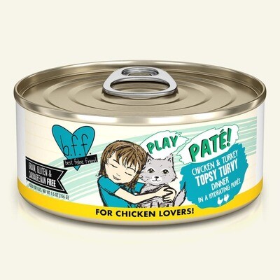 Weruva BFF Topsy Turvy Pate Turkey/Chicken 5.5oz