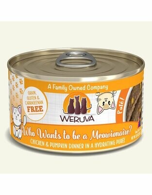 Weruva Cat Meowionaire Pate 3oz