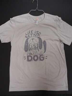 Squishy Face Life Is Better With A Dog M (Clearance $30.00)