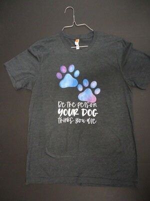 Squishy Face Be The Person Charcoal XL (Clearance $30.00)
