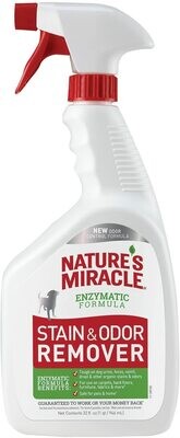 Nature&#39;s Miracle Dog Stain And Odor 32oz Spray
