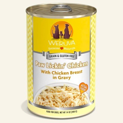 Weruva Dog Paw Lickin Chicken 14oz