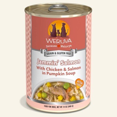 Weruva Dog Jammin&#39; Salmon 14oz