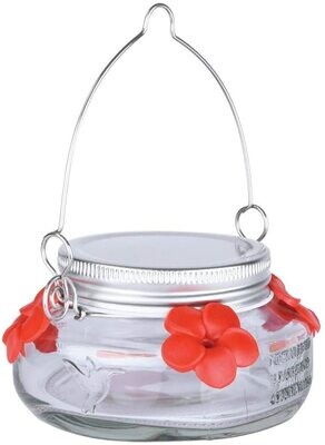 Nature&#39;s Way Mason Hummingbird Feeder 8oz