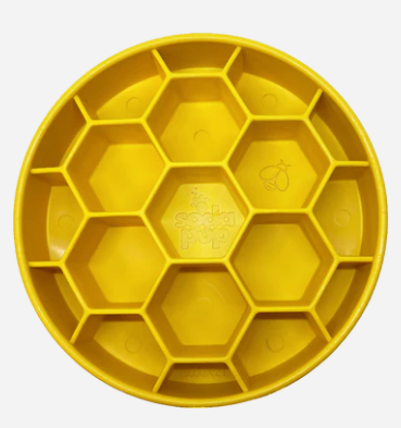 SodaPup Honeycomb Ebowl Yellow
