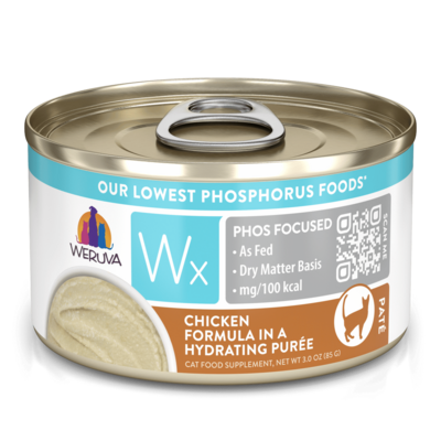 Weruva Cat Wx Low Phosphorus Chicken Pate 3oz