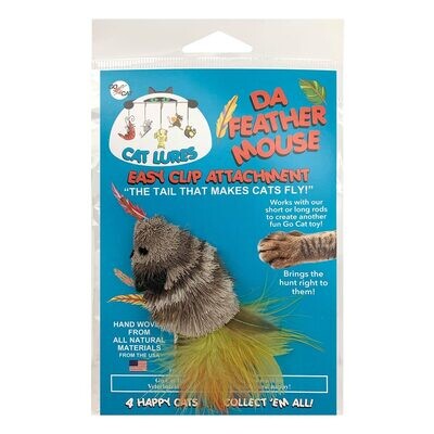 Go Cat! Da Feather Mouse Refill Attachment