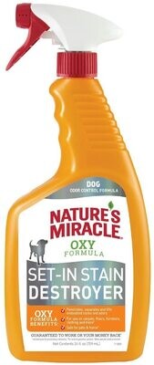 Nature&#39;s Miracle Dog Oxy Set In Stain Destroyer 24oz