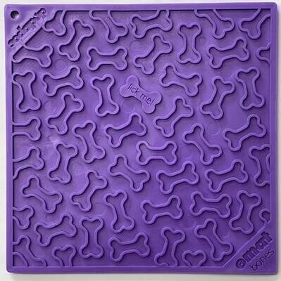 SodaPup Emat Bones Lick Mat Purple