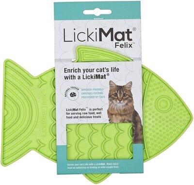 LickiMat Felix Lime Green