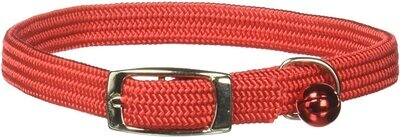 Omni Pet Kool Kat Stretch Collar Red 12&quot;