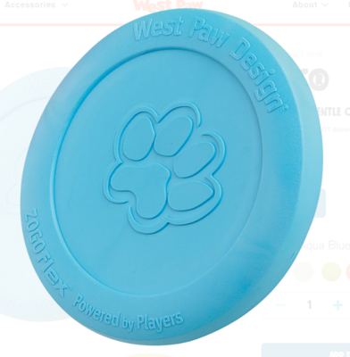 West Paw Zisc Aqua L