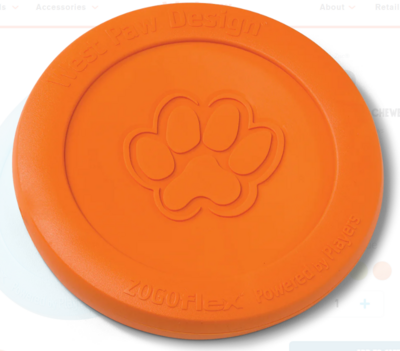 West Paw Zisc Tangerine L