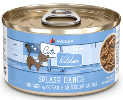 Weruva Cats In The Kitchen Splash Dance Chicken/Fish 3.2oz