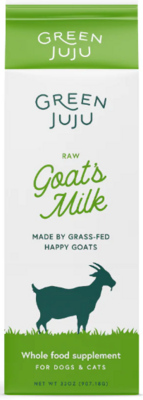 Green Juju Raw Goat&#39;s Milk 32oz