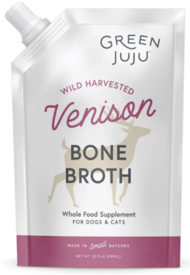 Green Juju Venison Bone Broth 20oz