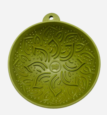 SodaPup Garden Of Eatin&#39; Tipsy Bowl Green