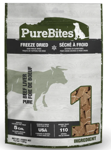 Pure Bites Freeze Dried Beef Liver 4.2oz