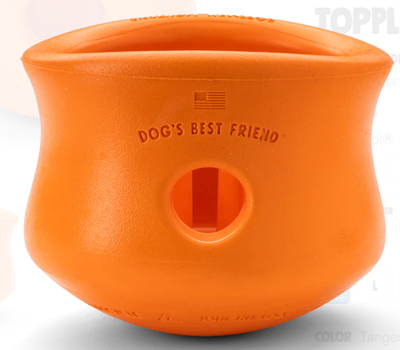 West Paw Toppl Tangerine S