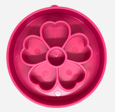 SodaPup Ebowl Flower Pink